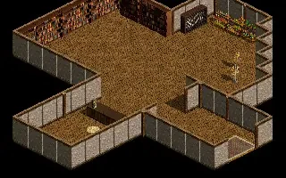 ビガプール軍物品店のミニマップ