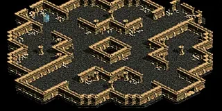 名も無い崩れた塔　８Ｆのミニマップ