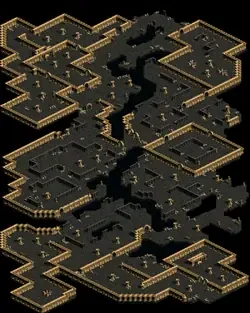 スマグ地下道　Ｂ３のミニマップ