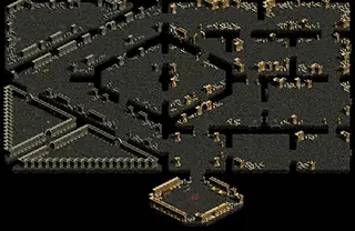 古代悪魔研究所のミニマップ