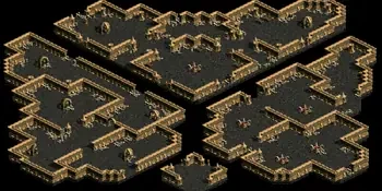 呪いの墓　Ｂ２のミニマップ