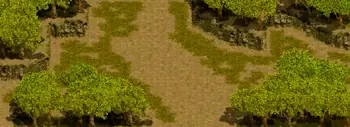 やぶ森の中のミニマップ