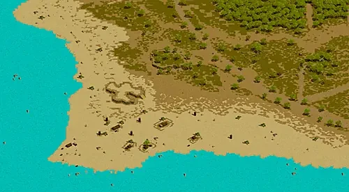 南フォーリンロード / シュトラセラト西部地域のミニマップ