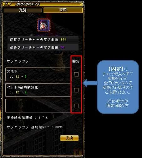 覚醒値の例 2