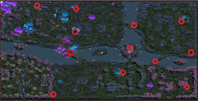 ヤティカヌ夜影の森林(Lv1450～1500)