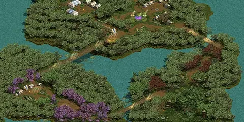 ガレリオン野営地のミニマップ