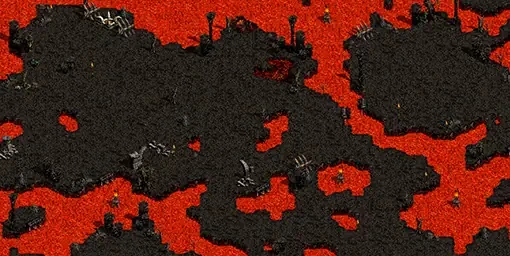 ドラゴート出没地のミニマップ