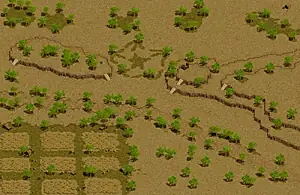 北フォーリンロード / ネイダック平原地帯のミニマップ