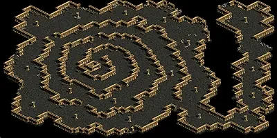 暴かれた納骨堂　Ｂ３のミニマップ