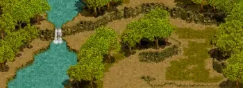 やぶ森の中のミニマップ