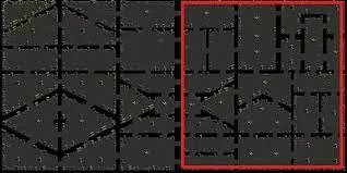 捨てられた地下墓地 B3（赤い枠のあたり）