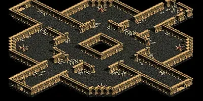 名も無い崩れた塔　７Ｆのミニマップ