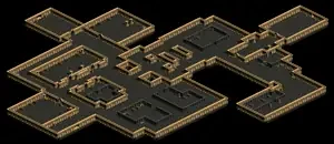 オート地下監獄　Ｂ２のミニマップ