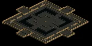 アルパス地下監獄　Ｂ３のミニマップ