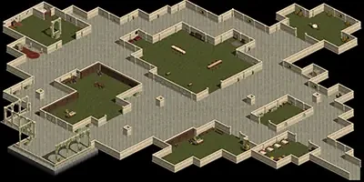 ダークエルフ王宮　３Ｆのミニマップ