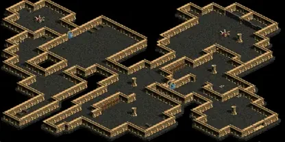 レッドアイ秘密指令所のミニマップ